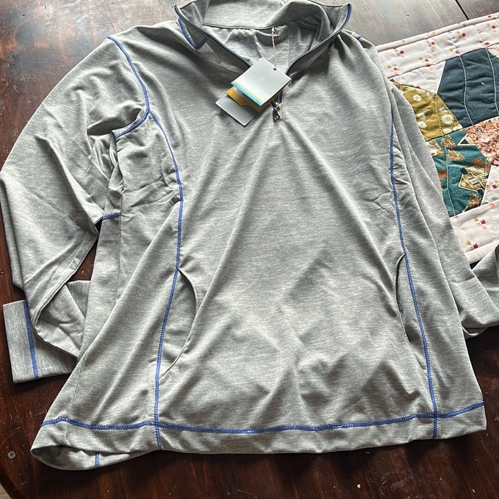 Page & Tuttle quarter zip pullover
